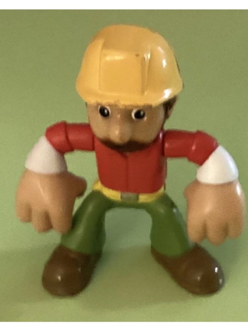 2009 Disney Handy Manny Construction Worker 2.25” Figure Mattel Cake Topper